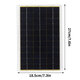 15W Solar Panel 12V Polycrystalline Solar Panel Fast Outdoor Emergency Charging