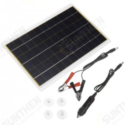 15W Solar Panel 12V Polycrystalline Solar Panel Fast Outdoor Emergency Charging 15W Solar Panel 12V Polycrystalline Solar Panel Fast Outdoor Emergency Charging