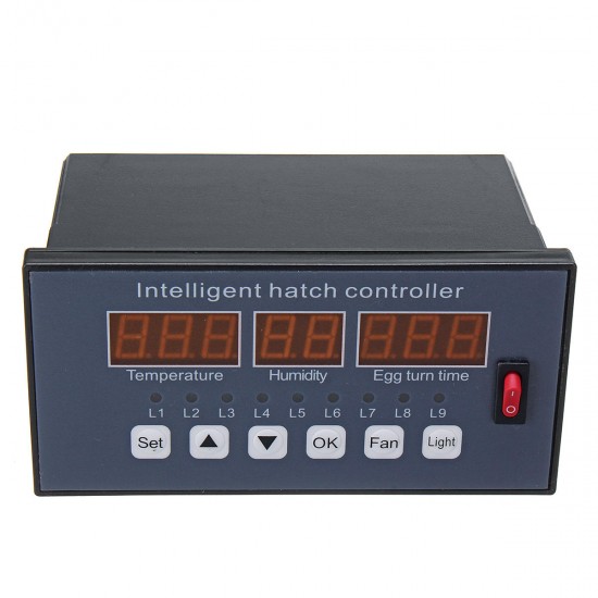 180-240V XM-16 Automatic Temperature Humidity Incubator Controller LED Color In Industrial Incubator