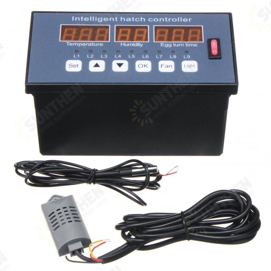 180-240V XM-16 Automatic Temperature Humidity Incubator Controller LED Color In Industrial Incubator