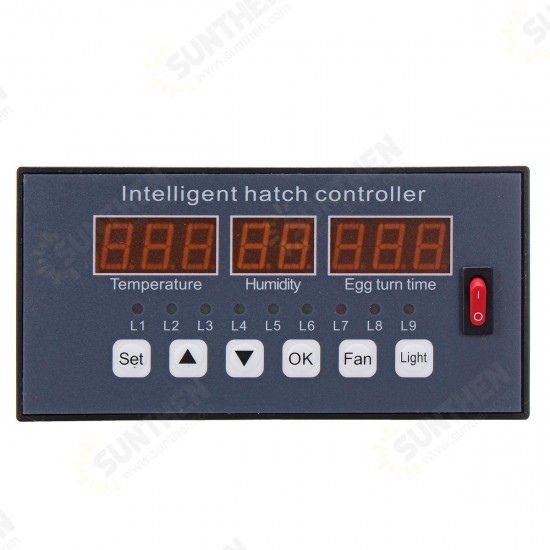 180-240V XM-16 Automatic Temperature Humidity Incubator Controller LED Color In Industrial Incubator