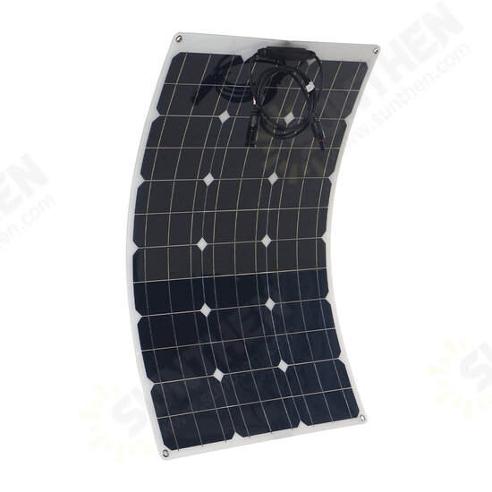 180W 18V Monocrystalline Highly Flexible Solar Panel Waterproof