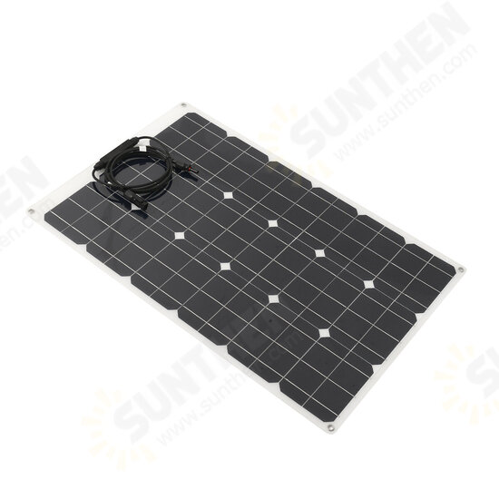 180W 18V Monocrystalline Highly Flexible Solar Panel Waterproof