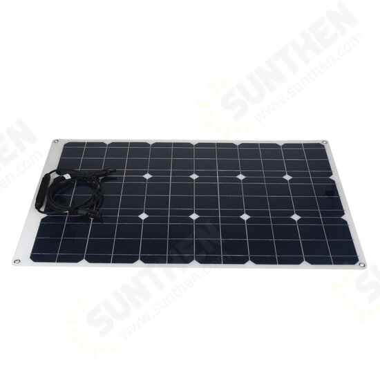 180W 18V Monocrystalline Highly Flexible Solar Panel Waterproof