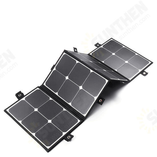 180W Foldable Solar Panel Charger kit For Outdoor Camping Car Boat RV