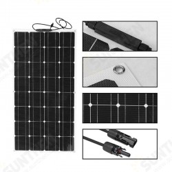 18V 100W ETFE Flexible Solar Panel Monocrystalline Silicon Laminated Solar Panel 1050*540mm 18V 100W ETFE Flexible Solar Panel Monocrystalline Silicon Laminated Solar Panel 1050*540mm