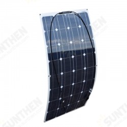 18V 100W ETFE Flexible Solar Panel Monocrystalline Silicon Laminated Solar Panel 1050*540mm 18V 100W ETFE Flexible Solar Panel Monocrystalline Silicon Laminated Solar Panel 1050*540mm