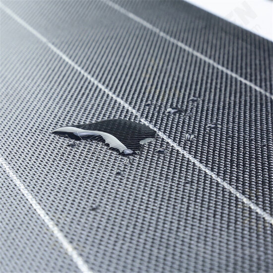 18V 100W ETFE Flexible Solar Panel Monocrystalline Silicon Laminated Solar Panel 1050mm*540mm