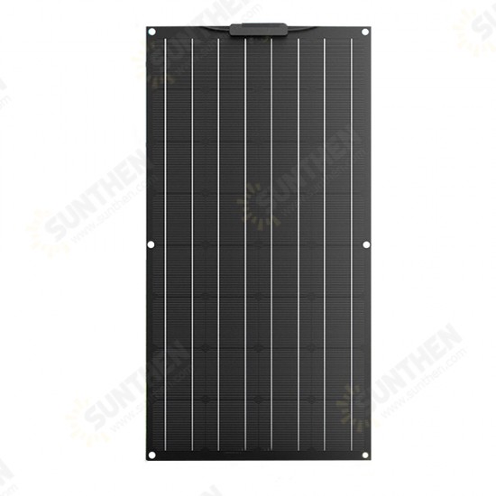 18V 100W ETFE Flexible Solar Panel Monocrystalline Silicon Laminated Solar Panel 1050mm*540mm