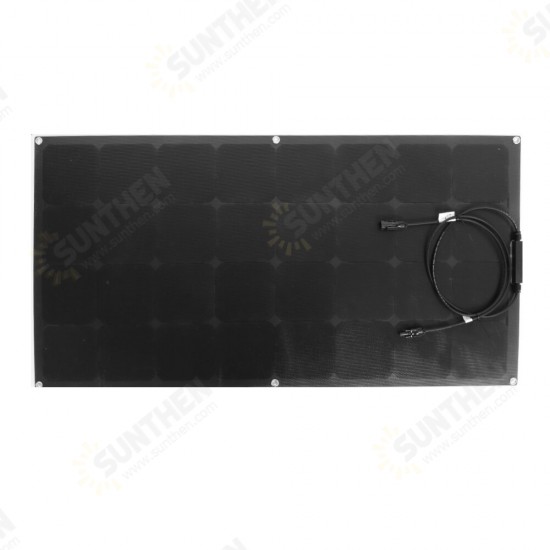18V 100W ETFE Semi-flexible Solar Panel Monocrystalline Silicon Laminated Solar Panel 1080*540mm 18V 100W ETFE Semi-flexible Solar Panel Monocrystalline Silicon Laminated Solar Panel 1080*540mm