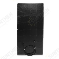 18V 100W ETFE Semi-flexible Solar Panel Monocrystalline Silicon Laminated Solar Panel 1080*540mm 18V 100W ETFE Semi-flexible Solar Panel Monocrystalline Silicon Laminated Solar Panel 1080*540mm