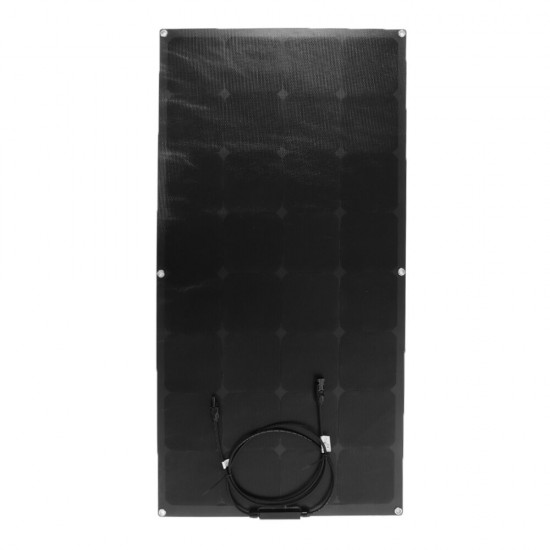18V 100W ETFE Semi-flexible Solar Panel Monocrystalline Silicon Laminated Solar Panel 1080*540mm