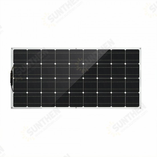 18V 100W PET Flexible Solar Panel Monocrystalline Silicon Laminated Solar Panel 1050mm*540*2.5mm