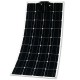 18V 100W Semi-flexible Solar Panel Battery Charger Lightweight Connector Charging for RV Boat Cabin Tent Car 18V 100W Semi-flexible Solar Panel Battery Charger Lightweight Connector Charging for RV Boat Cabin Tent Car