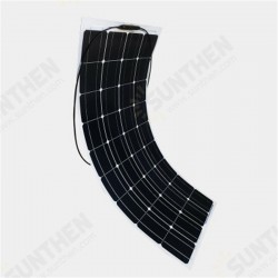18V 100W Solar Panels Kit Complete Anti Scratch Flexible Solar Cell Panel Battery Power Bank Charger Solar System For Home 18V 100W Solar Panels Kit Complete Anti Scratch Flexible Solar Cell Panel Battery Power Bank Charger Solar System For Home