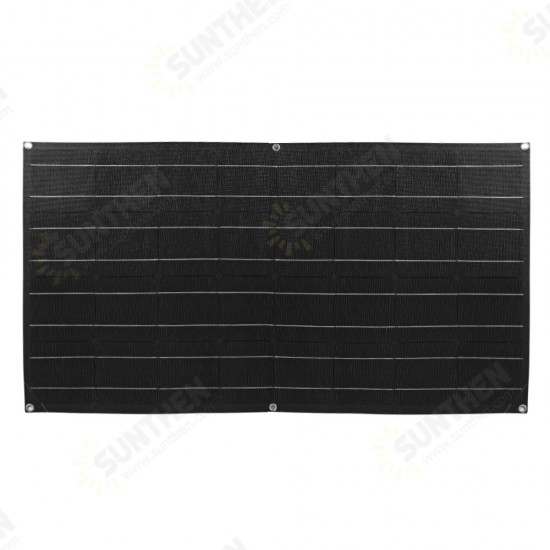 18V 100W Semi-flexible Solar Panel Monocrystalline Silicon Laminated Solar Panel 1050*540mm