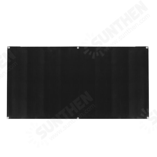 18V 100W Semi-flexible Solar Panel Monocrystalline Silicon Laminated Solar Panel 1050*540mm