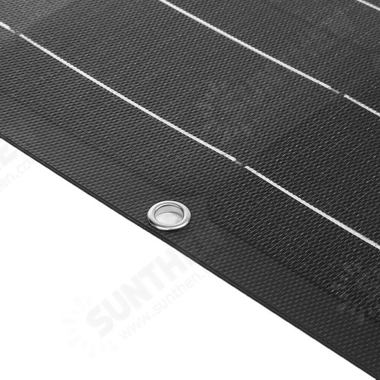 18V 100W Semi-flexible Solar Panel Monocrystalline Silicon Laminated Solar Panel 1050*540mm