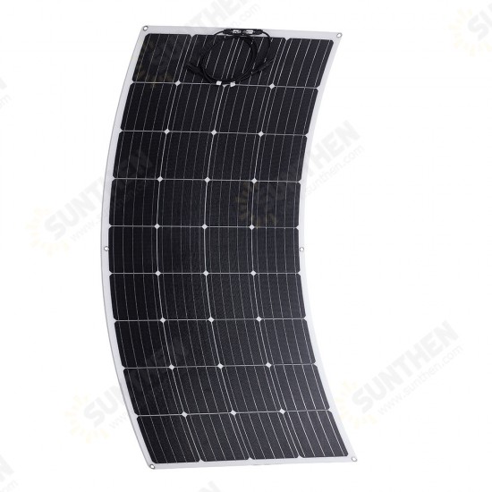 18V 180W ETFE Flexible Solar Panel Monocrystalline Silicon Laminated Solar Panel 1470*670mm