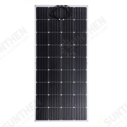 18V 180W ETFE Flexible Solar Panel Monocrystalline Silicon Laminated Solar Panel 1470*670mm 18V 180W ETFE Flexible Solar Panel Monocrystalline Silicon Laminated Solar Panel 1470*670mm