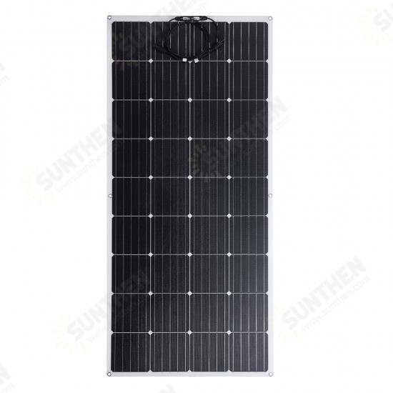 18V 180W ETFE Flexible Solar Panel Monocrystalline Silicon Laminated Solar Panel 1470*670mm