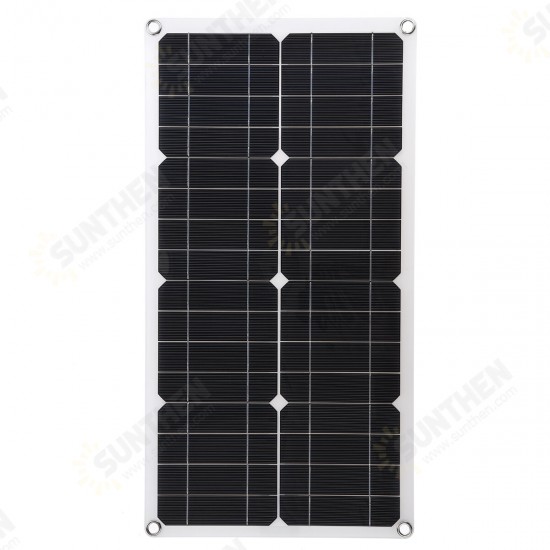 18V 25W Semi-flexible Solar Panel for Outdoor Power Generation System Parking Shed Electric Car