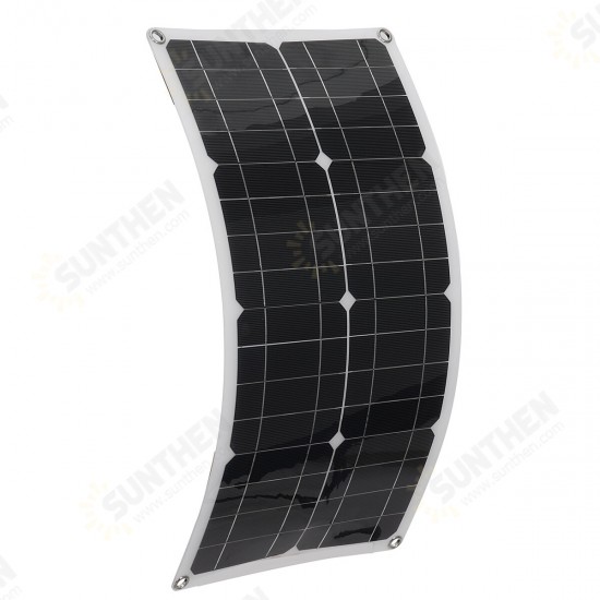 18V 25W Semi-flexible Solar Panel for Outdoor Power Generation System Parking Shed Electric Car 18V 25W Semi-flexible Solar Panel for Outdoor Power Generation System Parking Shed Electric Car
