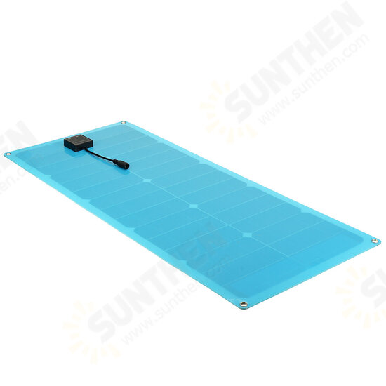 18V 30W Solar Panel Dual DC&USB Monocrystaline Flexible Solar Charger w/ 10A Solar Controller 18V 30W Solar Panel Dual DC&USB Monocrystaline Flexible Solar Charger w/ 10A Solar Controller