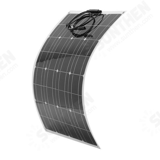 18V 80W Solar Panel Outdoor High-efficiency Monocrystalline Flexible Solar Panel 660*280*2.5mm