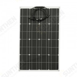 18V 80W Solar Panel Outdoor High-efficiency Monocrystalline Flexible Solar Panel 660*280*2.5mm