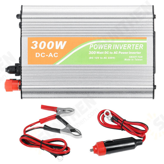 18V Solar Power System Solar Panel Battery Charger 300W Inverter 10A Controller Kit