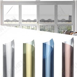 200x60cm One Way Mirror Window Film Home Office Reflective Sticker Self-Adhesive 200x60cm One Way Mirror Window Film Home Office Reflective Sticker Self-Adhesive