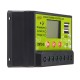20A Solar Panel Charge PWM Controller Regulator LCD 12V 24V