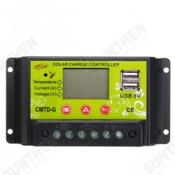 20A Solar Panel Charge PWM Controller Regulator LCD 12V 24V 20A Solar Panel Charge PWM Controller Regulator LCD 12V 24V