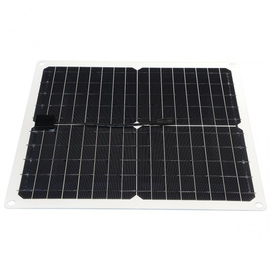 20W 18V Solar Panel Kit Monocrystalline Solar Power Panel for Car Yacht RV Boat Moblie Phone Battery Charger