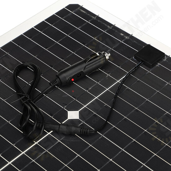 20W 18V Solar Panel Kit Monocrystalline Solar Power Panel for Car Yacht RV Boat Moblie Phone Battery Charger