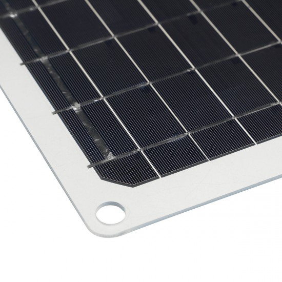20W 18V Solar Panel Kit Monocrystalline Solar Power Panel for Car Yacht RV Boat Moblie Phone Battery Charger