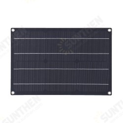 20W ETFE Solar Panel Field Vehicles Emergency Charger With 4 Protective Corners Single USB+DC 20W ETFE Solar Panel Field Vehicles Emergency Charger With 4 Protective Corners Single USB+DC