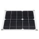 20W Monocrystalline Solar Panel USB 12V Battery Charge Controller RV Camper Boat