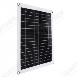 20W Portable Solar Panel Kit Dual USB Polycrystalline Silicon Cell Solar Panel 20W Portable Solar Panel Kit Dual USB Polycrystalline Silicon Cell Solar Panel