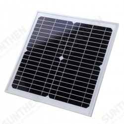 20W Portable Solar Panel USB Battery Charger w/ 10A Solar Controller For Camping Travelling Phone Charger 20W Portable Solar Panel USB Battery Charger w/ 10A Solar Controller For Camping Travelling Phone Charger