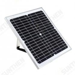 20W Portable Solar Panel USB Battery Charger w/ 10A Solar Controller For Camping Travelling Phone Charger 20W Portable Solar Panel USB Battery Charger w/ 10A Solar Controller For Camping Travelling Phone Charger