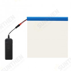 220V 10W Window Glass Film PET Self Adhesive Film Sticker Translucent White w/ Controller 220V 10W Window Glass Film PET Self Adhesive Film Sticker Translucent White w/ Controller