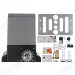 220V 1200W 2000KG Electric Sliding Gate Opener Automatic Motor Heavy Duty Remote WIFI 220V 1200W 2000KG Electric Sliding Gate Opener Automatic Motor Heavy Duty Remote WIFI