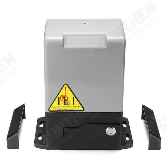 220V 550W Electric Sliding Gate Opener Automatic Motor with 2 Remote Control Switch