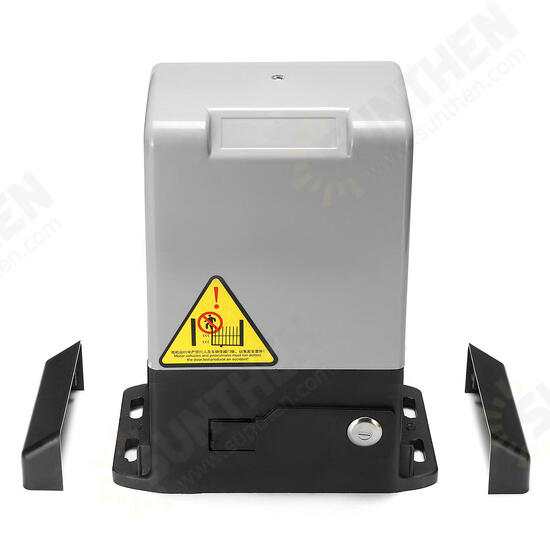 220V 750W Electric Sliding Gate Opener Automatic Motor with 2 Remote Control Switch