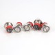 22MM 18A 250V 6Pin LED Light Button Switch Momentary Reset Metal Push Button Switch 22MM 18A 250V 6Pin LED Light Button Switch Momentary Reset Metal Push Button Switch