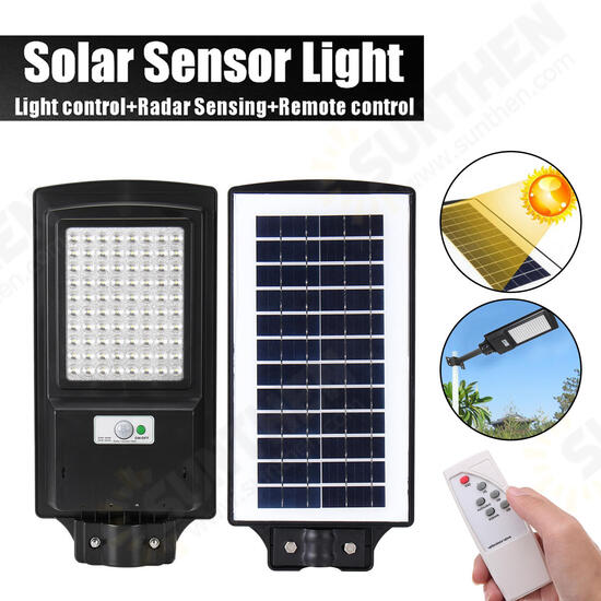 23*47CM Waterproof 80 LED Solar Street Light 120 Degree With Remote Control 23*47CM Waterproof 80 LED Solar Street Light 120 Degree With Remote Control