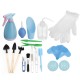 23pcs Set Mini Shovel Rake Spade Wood Handle Metal Head Tool Transplanting Succulent Watering Tools Kit