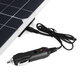 250W Max Portable Solar Panel Kit Dual DC USB Charger Kit Single Crystal Semi-flexible Solar Power Panel w/ 60A/100A Solar Controller 250W Max Portable Solar Panel Kit Dual DC USB Charger Kit Single Crystal Semi-flexible Solar Power Panel w/ 60A/100A Solar Controller
